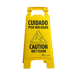 Placa Sinalizadora Cavalete Bralimpia Piso Molhado