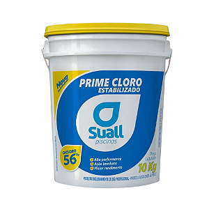 Balde de Cloro Granulado para Piscinas Suall Prime 10Kg