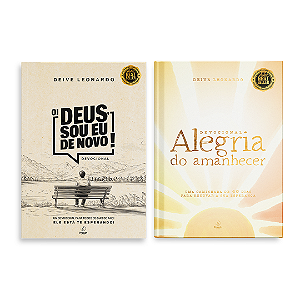 COMBO DEVOCIONAL - "OI DEUS, SOU EU DE NOVO!" + "ALEGRIA DO AMANHECER"