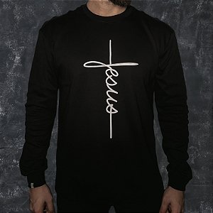 BLUSA MANGA LONGA "JESUS"