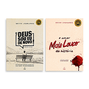 COMBO "OI DEUS, SOU EU DE NOVO!" + "O AMOR MAIS LOUCO DA HISTÓRIA"