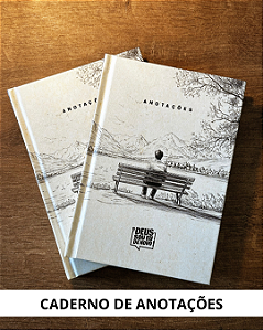 Caderno de Anotações “Oi Deus, sou eu de novo!”