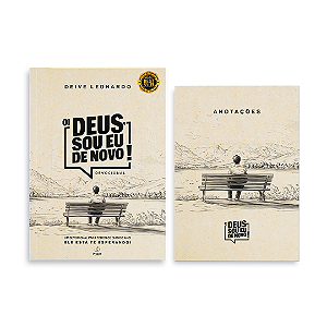 COMBO - "OI DEUS, SOU EU DE NOVO!" + "CADERNO DE ANOTAÇÕES"