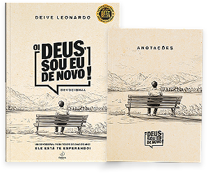 COMBO - "OI DEUS, SOU EU DE NOVO!" + "CADERNO DE ANOTAÇÕES"