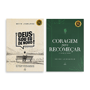 COMBO - "OI DEUS, SOU EU DE NOVO!" + "CORAGEM PRA RECOMEÇAR"