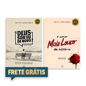 COMBO "OI DEUS, SOU EU DE NOVO!" + "O AMOR MAIS LOUCO DA HISTÓRIA"