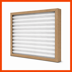 Filtro de Ar Plissado Zig Zag - Classe G4 - Medida 595x295x50mm (Embalagem c/ 05 peças)