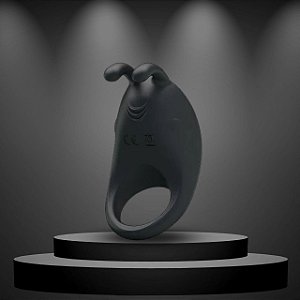 Vibrador Anel Peniano Apólo com 2 Orelinhas