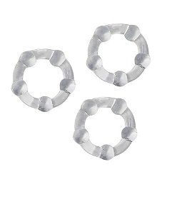 Kit de Anel Peniano Retardador em Silicone