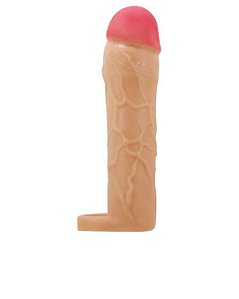 Capa Peniana Super Extensora 18,0x3,7 cm em CyberSkin