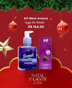 Kit Hidratante Glow de Amora e Estimulante Tópico de Amora