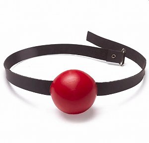 Mordaça com Bola Vermelha
