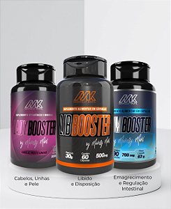 Combo Mybooster 01 pote  LIBBOOSTER 01 pote LADYBOOSTER 01 pote SLIMBOOSTER