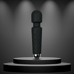 Vibrador Varinha Mágica Preta