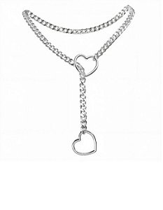 Corrente Coleira de Coração