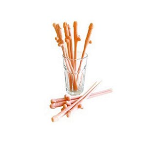 Canudinho Pênis 9 unidades