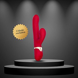 Vibrador Lucas cor Verde Sobe e Desce Vem Cá e Dedilhar