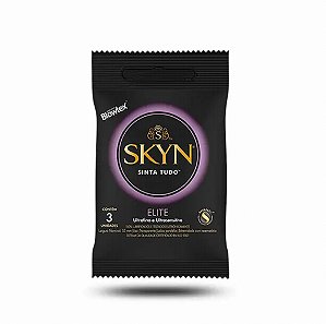 Preservativo Elite Ultrafino com 03 Unidades