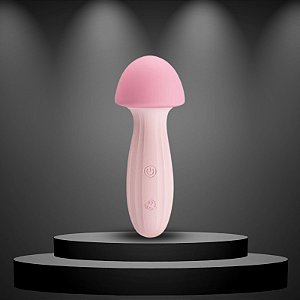 Vibrador Cogumelo  cor Rosa