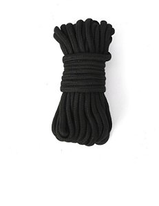 Corda Bondage cor Preta 10 metros