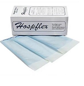 Envelope Para Esterilização Hospflex Com 200 9X20