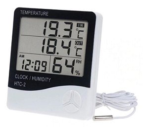 Higrômetro Medidor Temperatura E Umidade