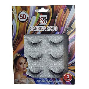 Kit Cílios Postiços Magnéticos Sabrina Sato - 3 Pares