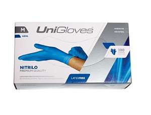 Luva Nitrilo Unigloves Blue
