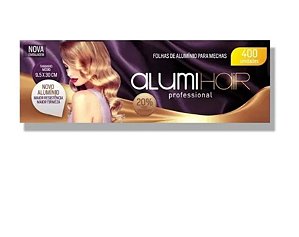 Folhas De Aluminio Para Mechas Alumi Hair 400 Unidades