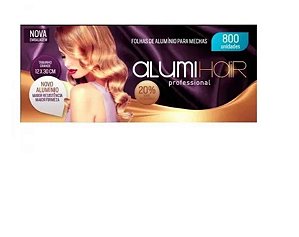 Folhas De Aluminio Para Mechas Alumi Hair 800 Unidades