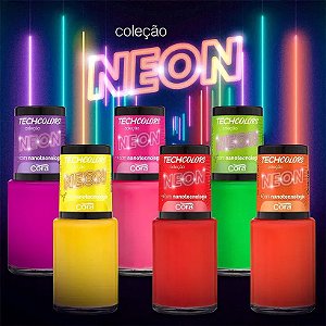 Esmalte Cora Techcolors Coleção Neon - 9ML