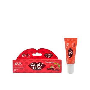 Hidratante Labial Candy Lips Morango 10g - 151004