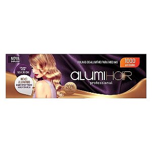 Folhas De Aluminio Para Mechas Alumi Hair 1000 Unidades