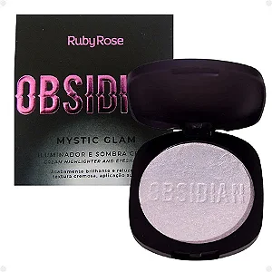Iluminador E Sombra Cream Obsidian Emmerald -  Rubyrose - Quartz