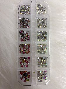 Kit De Strass - 6 Tamanhos - Furta Cor