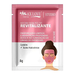 Máscara Facial Revitalizante Max Love 8g