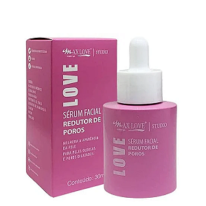 Sérum Facial Redutor De Poros Max Love 30ml
