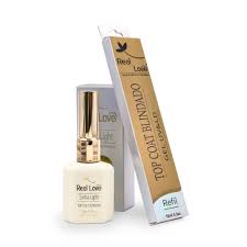 Top Coat Blindado Refil Real Love Linha Light 10ML RF50