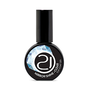 Top Coat Mirror Shine Nails 21 - Clear 12ml