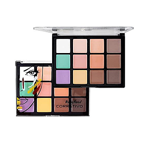 Paleta De Corretivos Ruby Rose 12 Cores