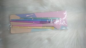 Kit Pinceis de Maquiagem c/5