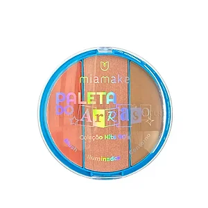 Paleta do Arraso Blush, Contorno e Iluminador - Hits 90's | Mia Make