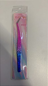Pinça Zengu Azul e Rosa Semi Curva 06