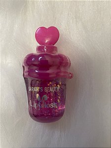 Brilho Labial Lip Gloss Sarah's Beauty Coração S6692