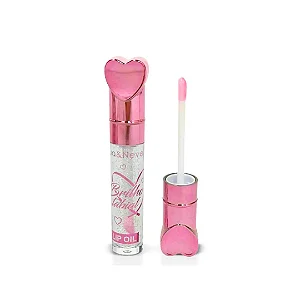 Brilho Labial Lip Oil Lua e Neve Com Glitter LN09057