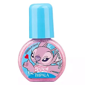 Coleção Impala Esmalte Infantil Stitch - Brilho angelical