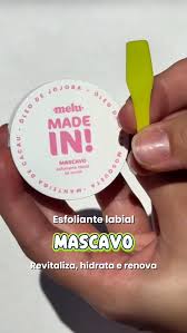 Esfoliante Labial Mascavo Made In Melu 15g
