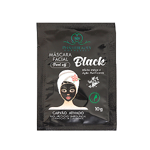 Máscara Facial Carvão Ativado Phallebeauty 10g