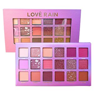 Paleta de Sombas Love Rain Soft nude 18 cores LR9165