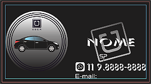 Cartões de Visita - Super 300 Uber (4X1)  - 1.000 UNIDADES